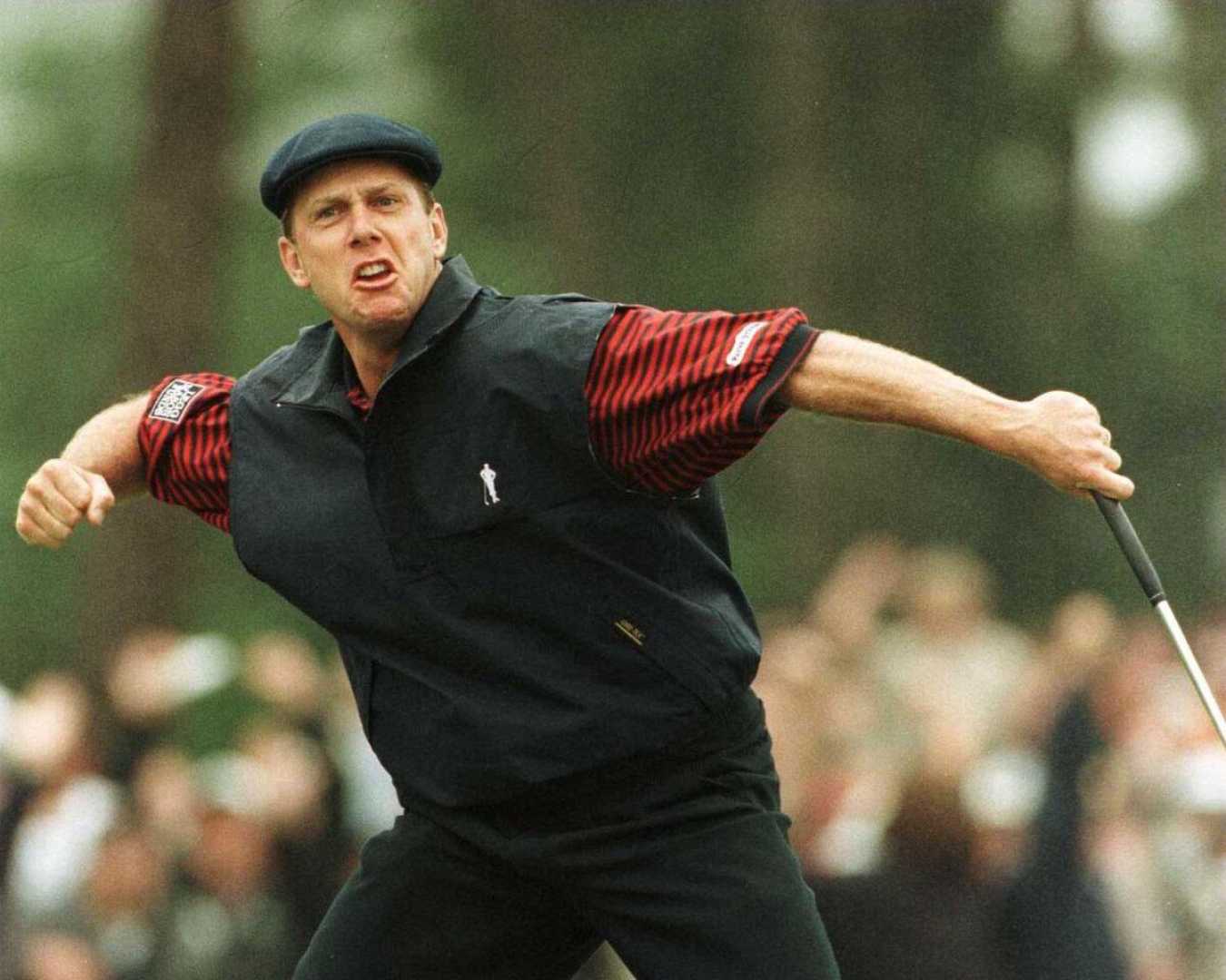 Payne Stewart Golfing