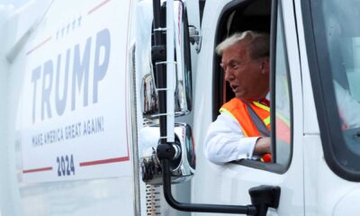 Piers Morgan And Donald Trump Garbage Truck