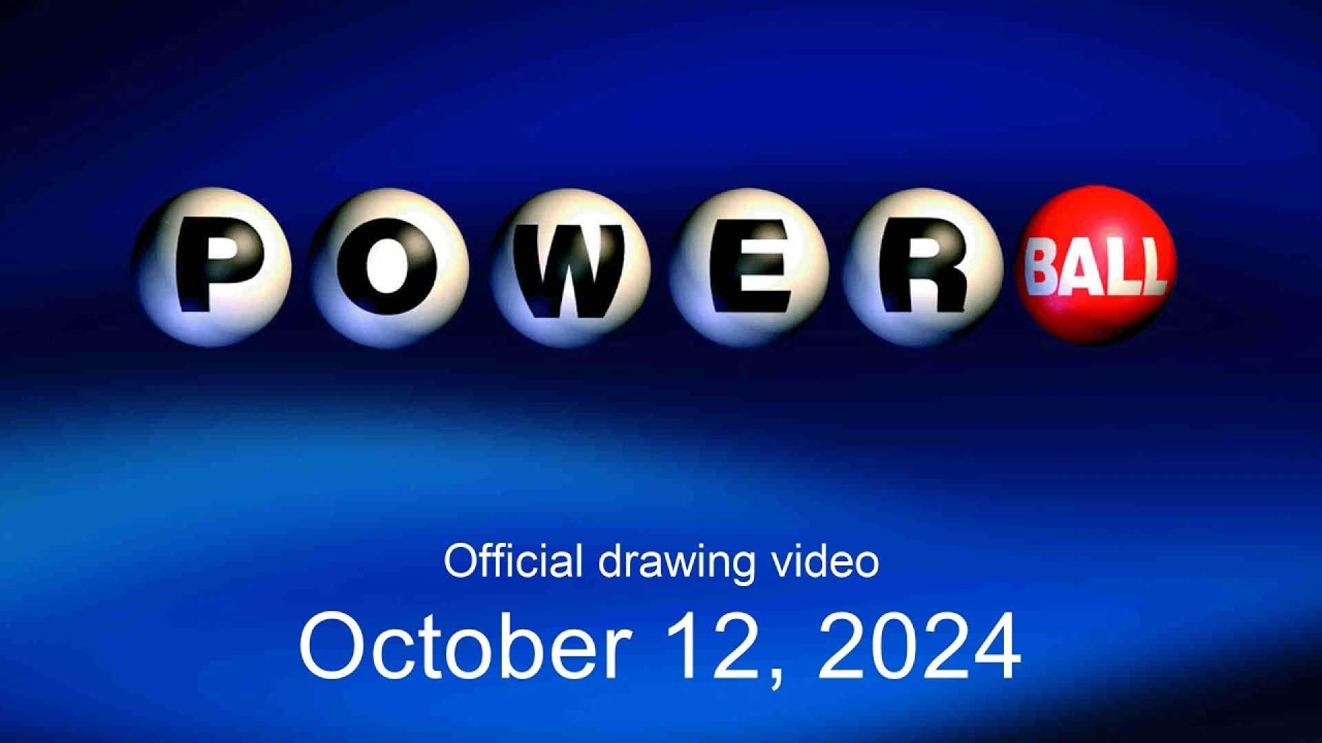 Powerball Winning Numbers October 12 2024