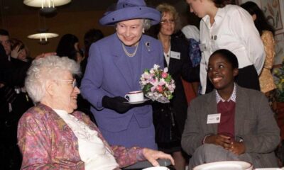 Prue Leith With Queen Elizabeth Ii