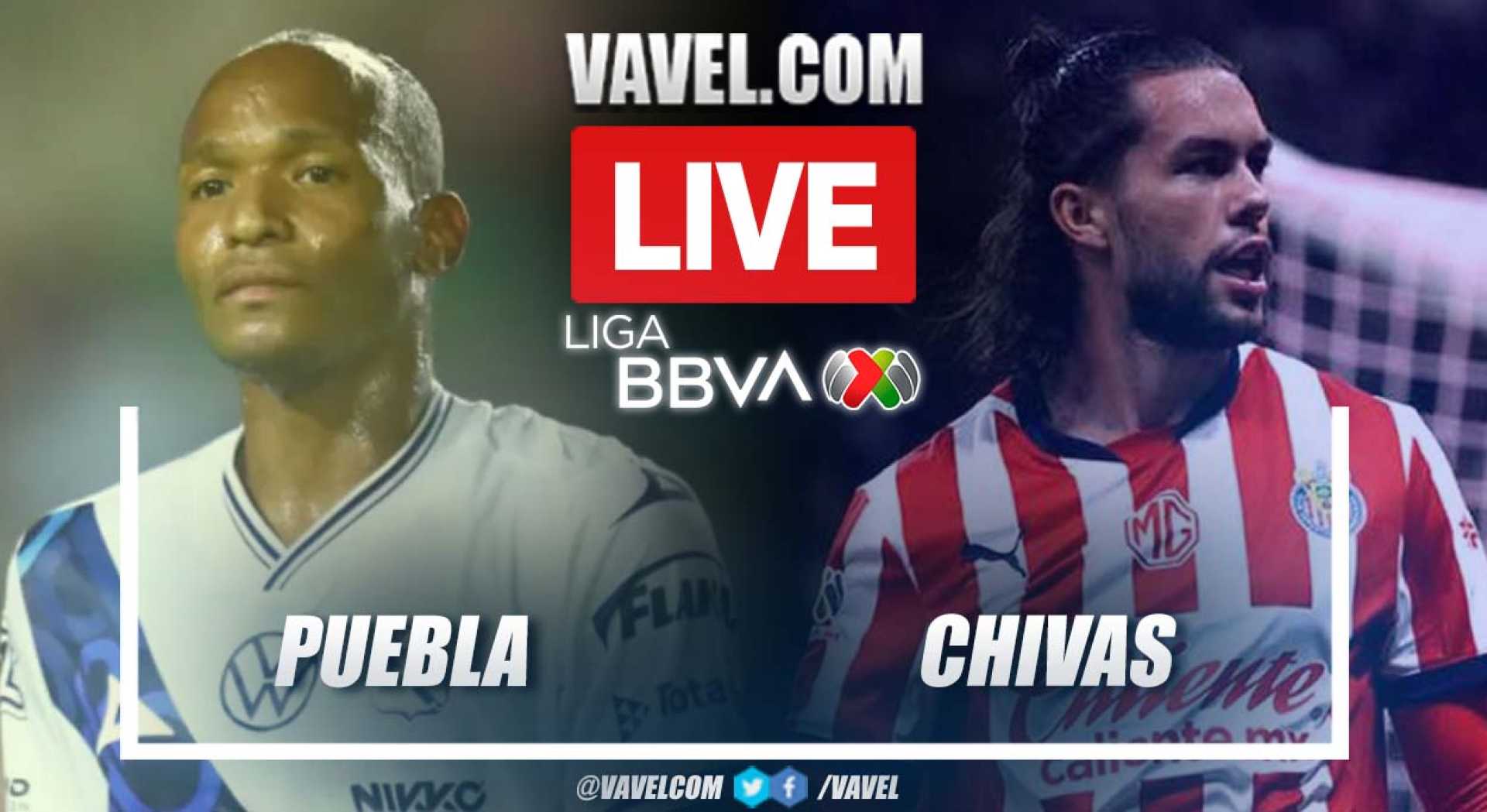 Puebla Fc Vs Guadalajara Chivas Liga Mx Match