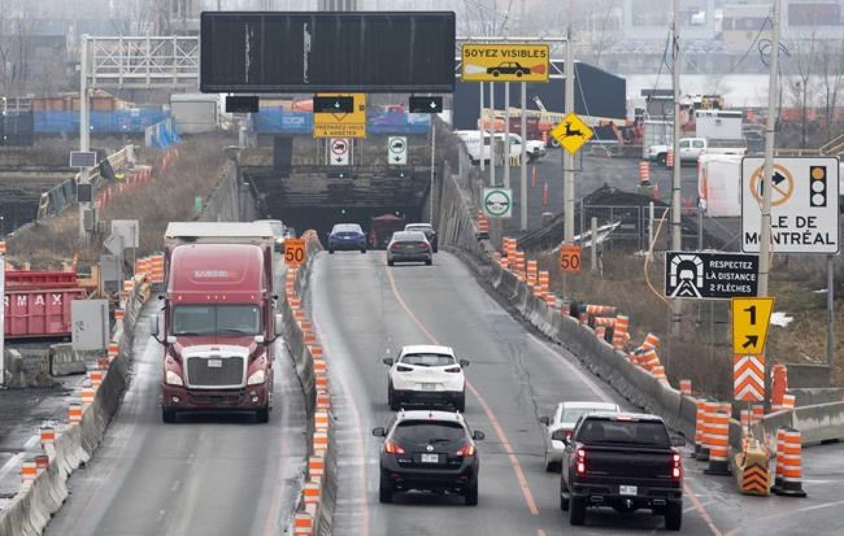 Quebec Highway Traffic