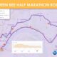 Queen Bee Half Marathon Course Map