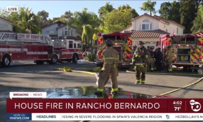 Rancho Bernardo House Fire San Diego