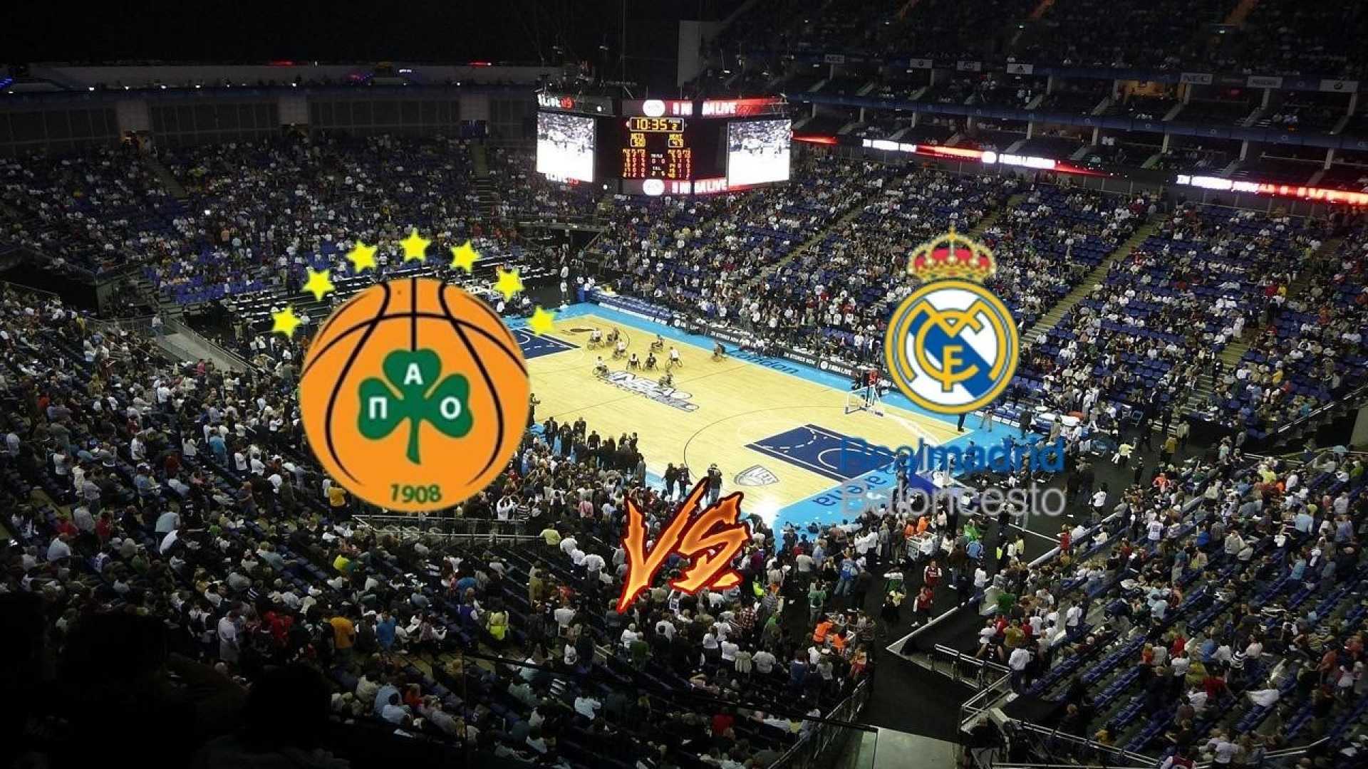 Real Madrid Vs Panathinaikos Euroleague Wizink Center