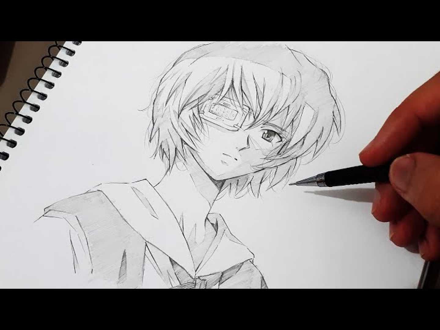 Rei Evangelion Fan Art Drawing