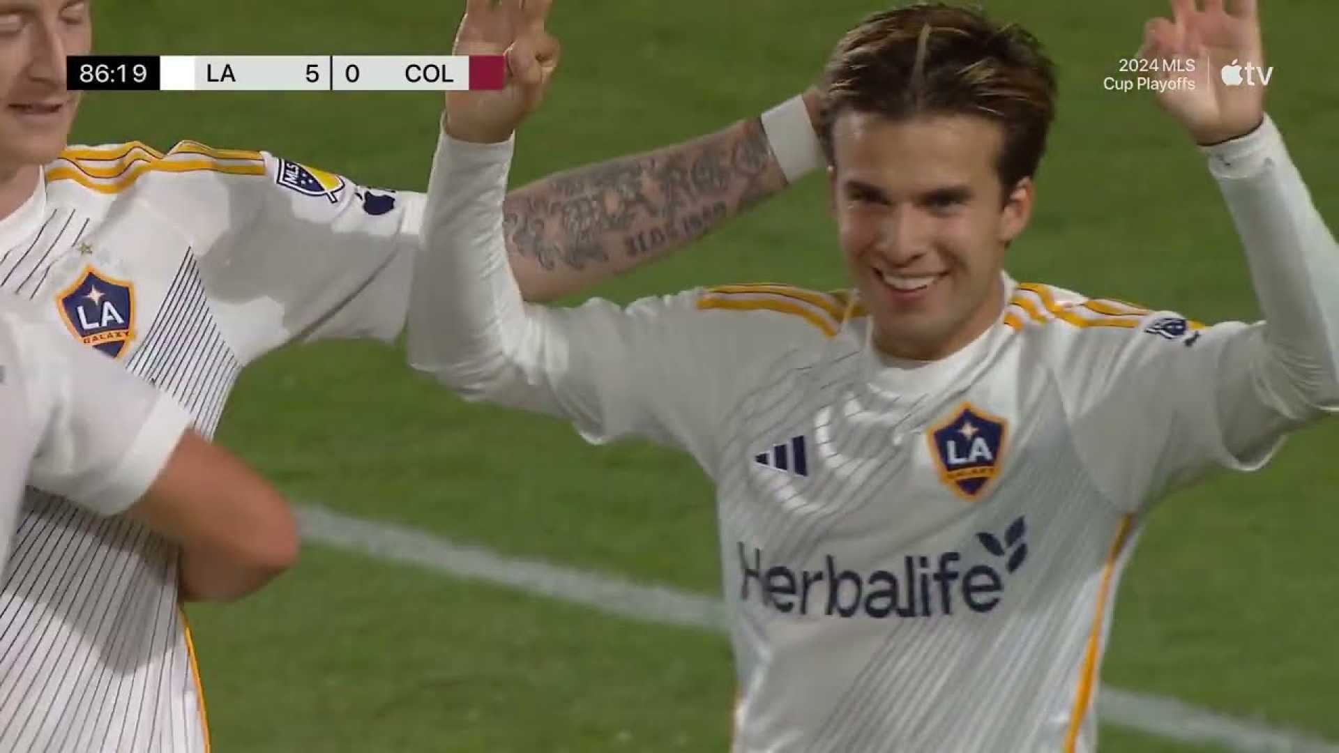 Riqui Puig La Galaxy Goals Against Colorado Rapids