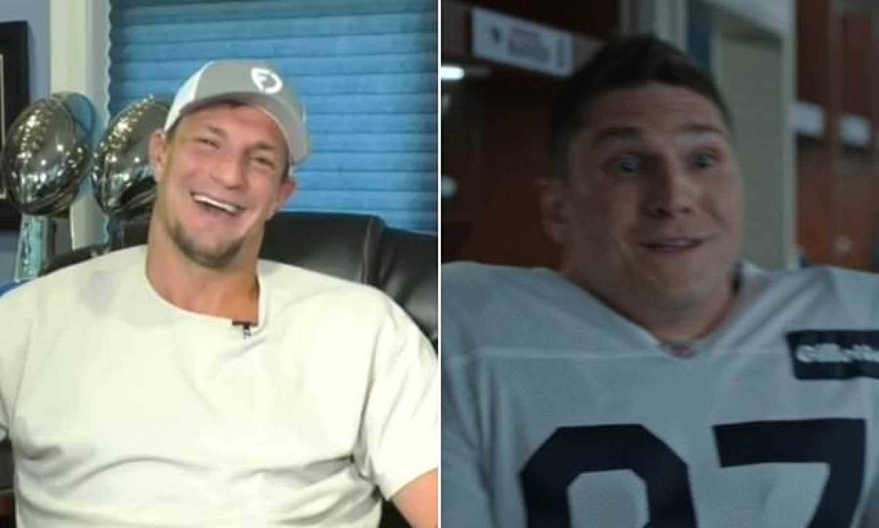 Rob Gronkowski And Actor Playing Him In Aaron Hernandez Series