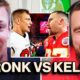 Rob Gronkowski And Travis Kelce Comparison