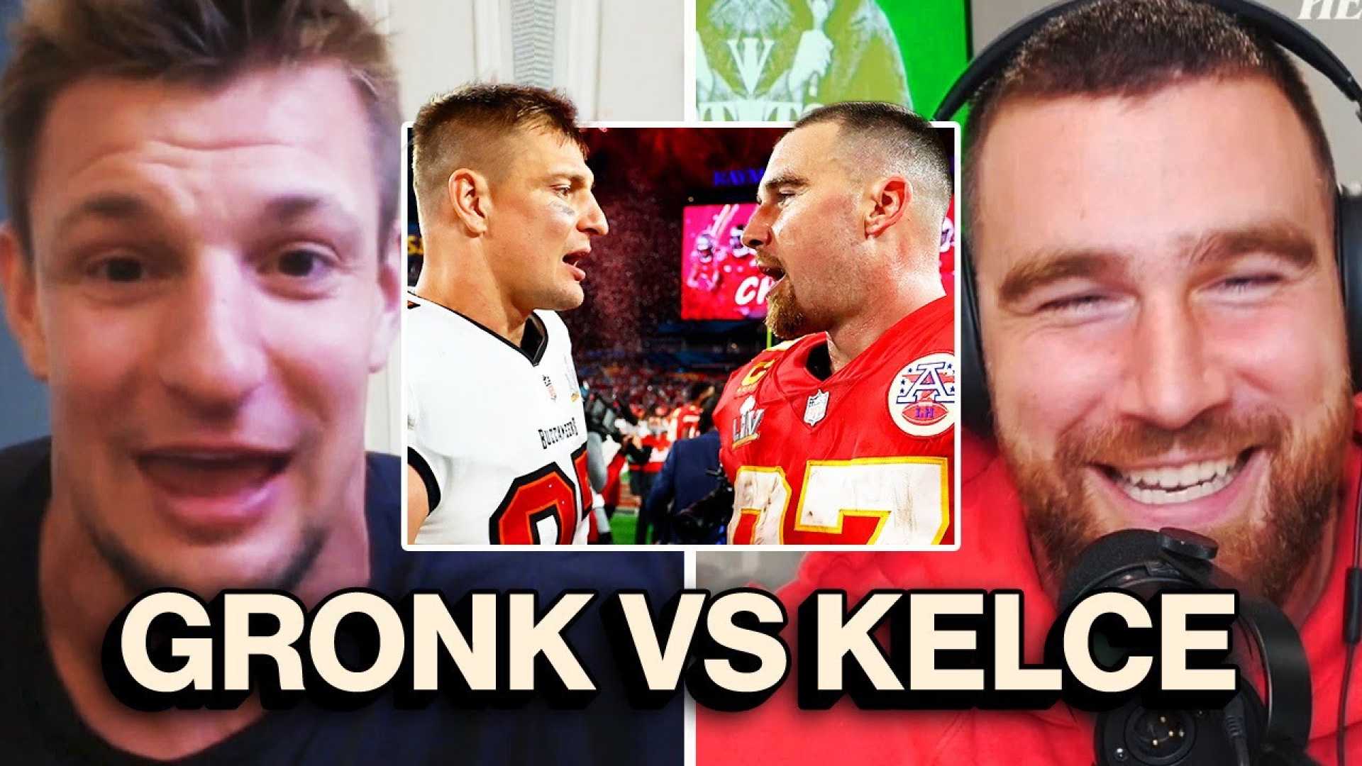 Rob Gronkowski And Travis Kelce Comparison