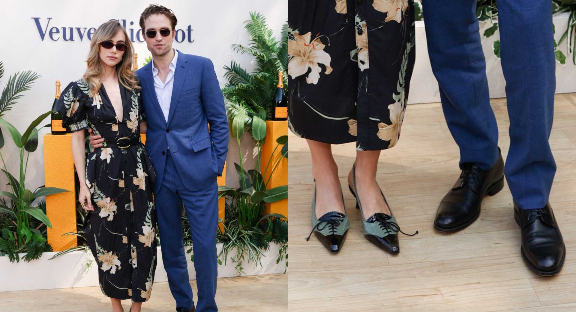 Robert Pattinson Suki Waterhouse Veuve Clicquot Polo Classic 2024