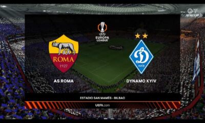 Roma Vs Dynamo Kyiv Europa League Match