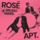 RosÉ And Bruno Mars Apt Single Artwork