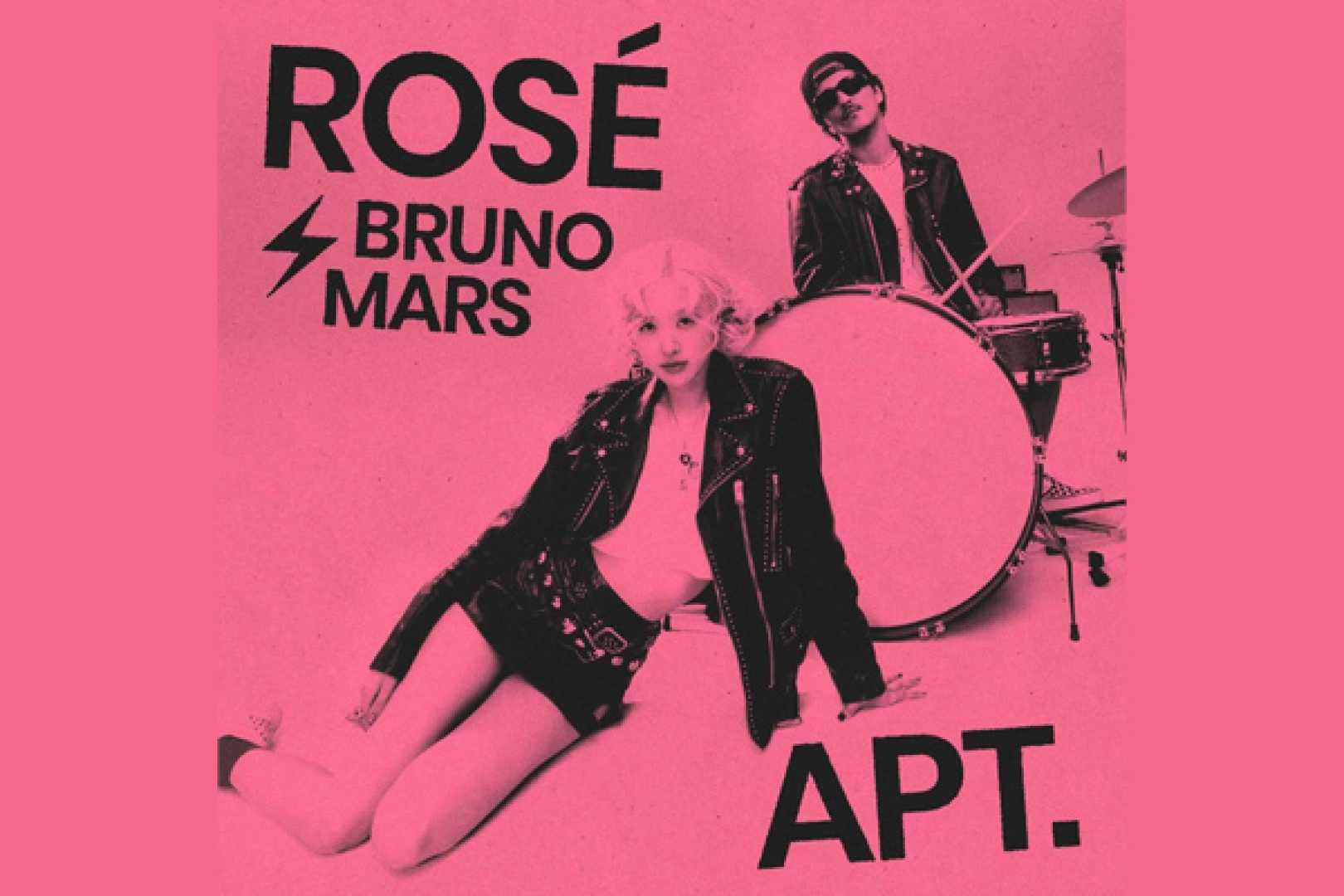 RosÉ And Bruno Mars Apt Single Artwork