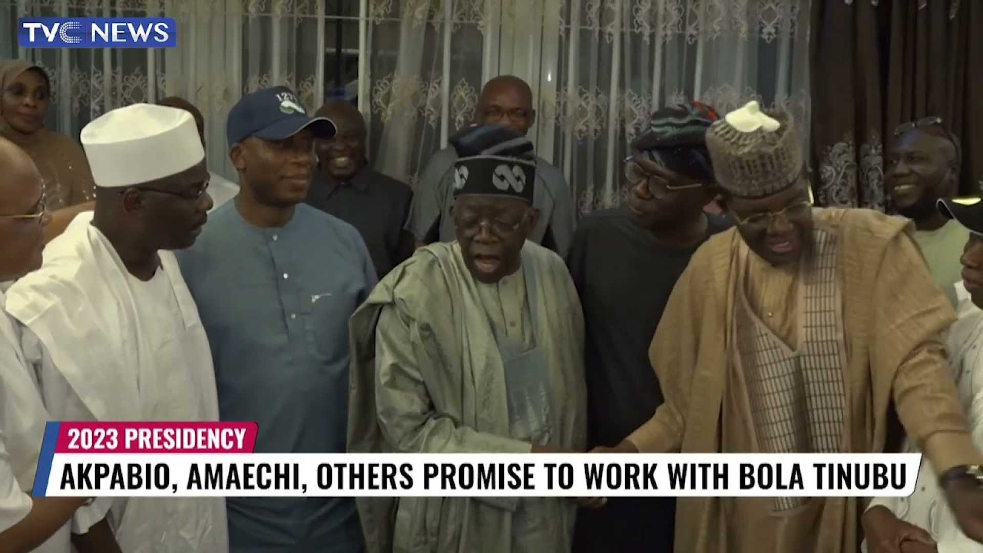 Rotimi Amaechi And Bola Tinubu