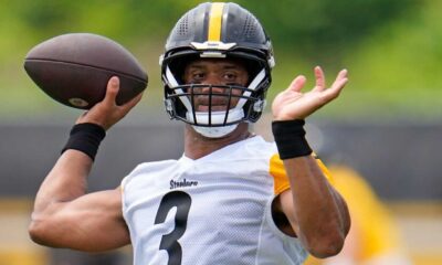 Russell Wilson Pittsburgh Steelers Practice