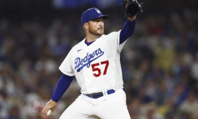 Ryan Brasier Pitching For Dodgers