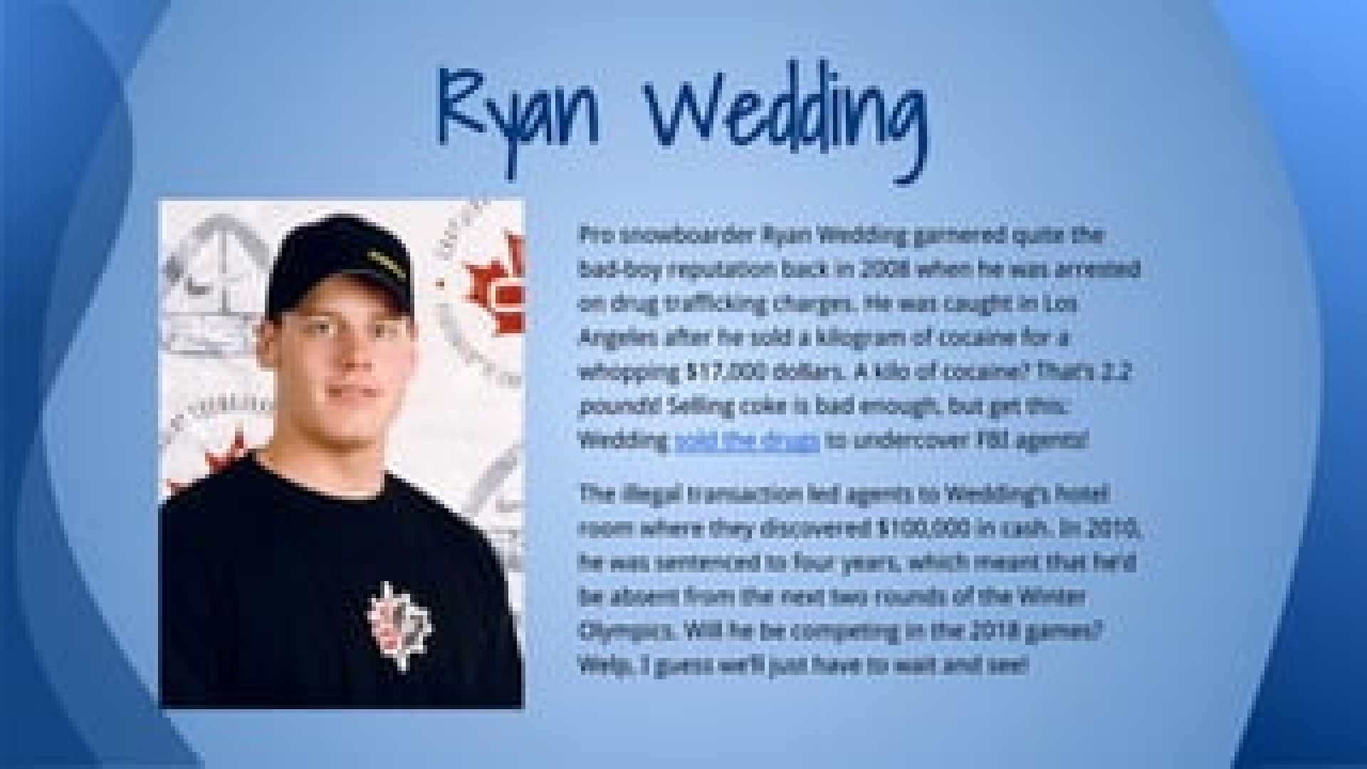 Ryan James Wedding Arrest