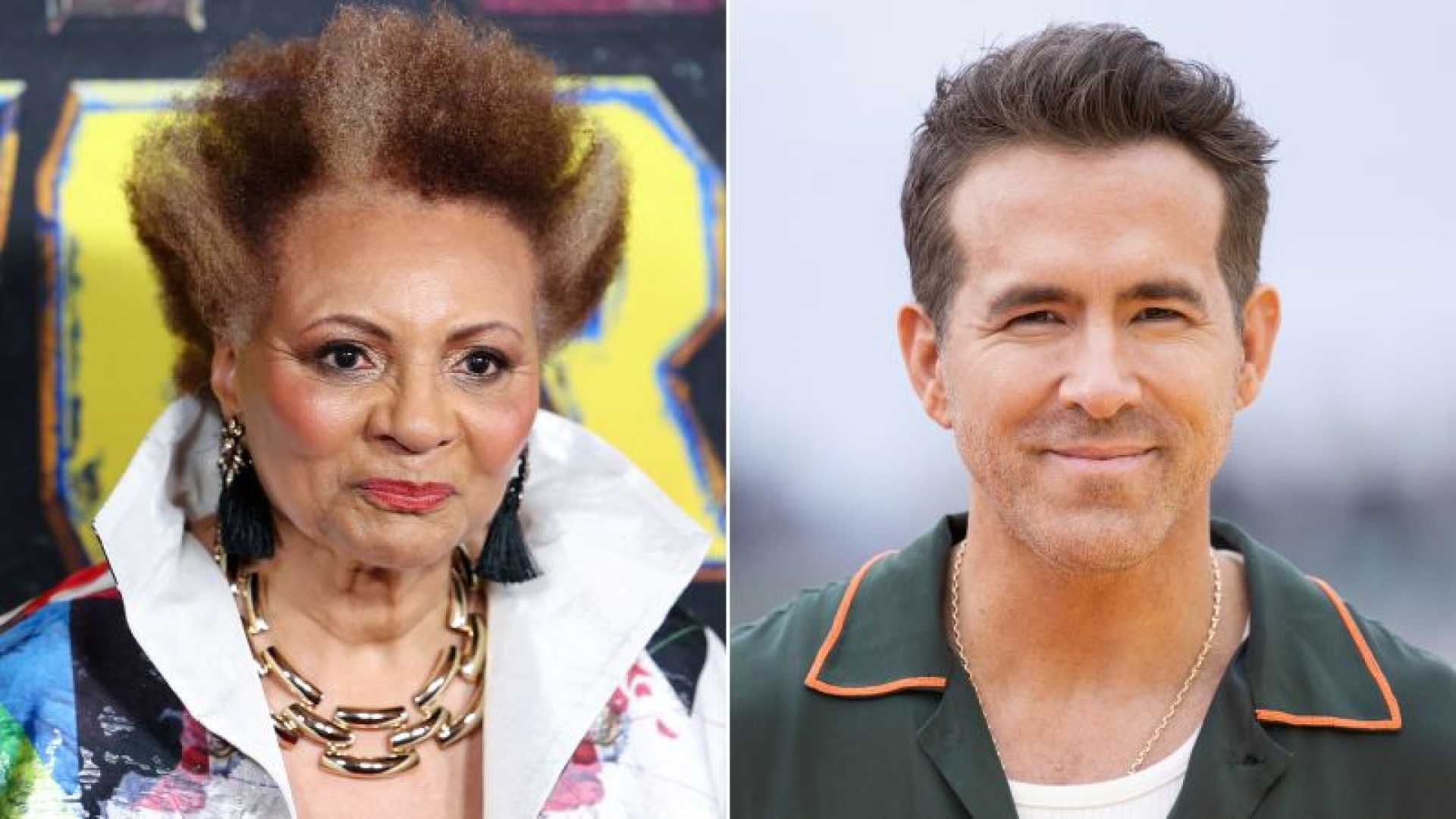 Ryan Reynolds And Leslie Uggams On Deadpool & Wolverine Set