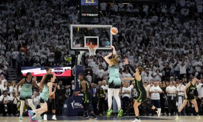 Sabrina Ionescu Buzzer Beater