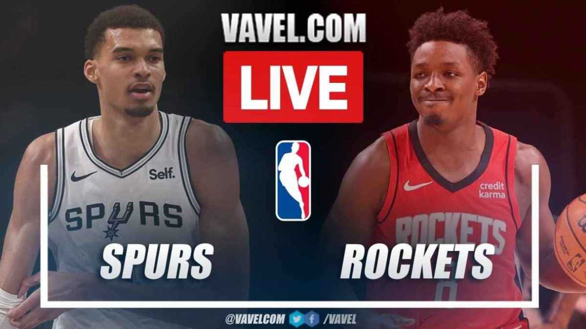 San Antonio Spurs Vs Houston Rockets Preseason 2024