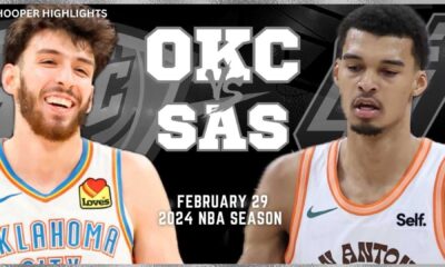 San Antonio Spurs Vs Oklahoma City Thunder Game Highlights