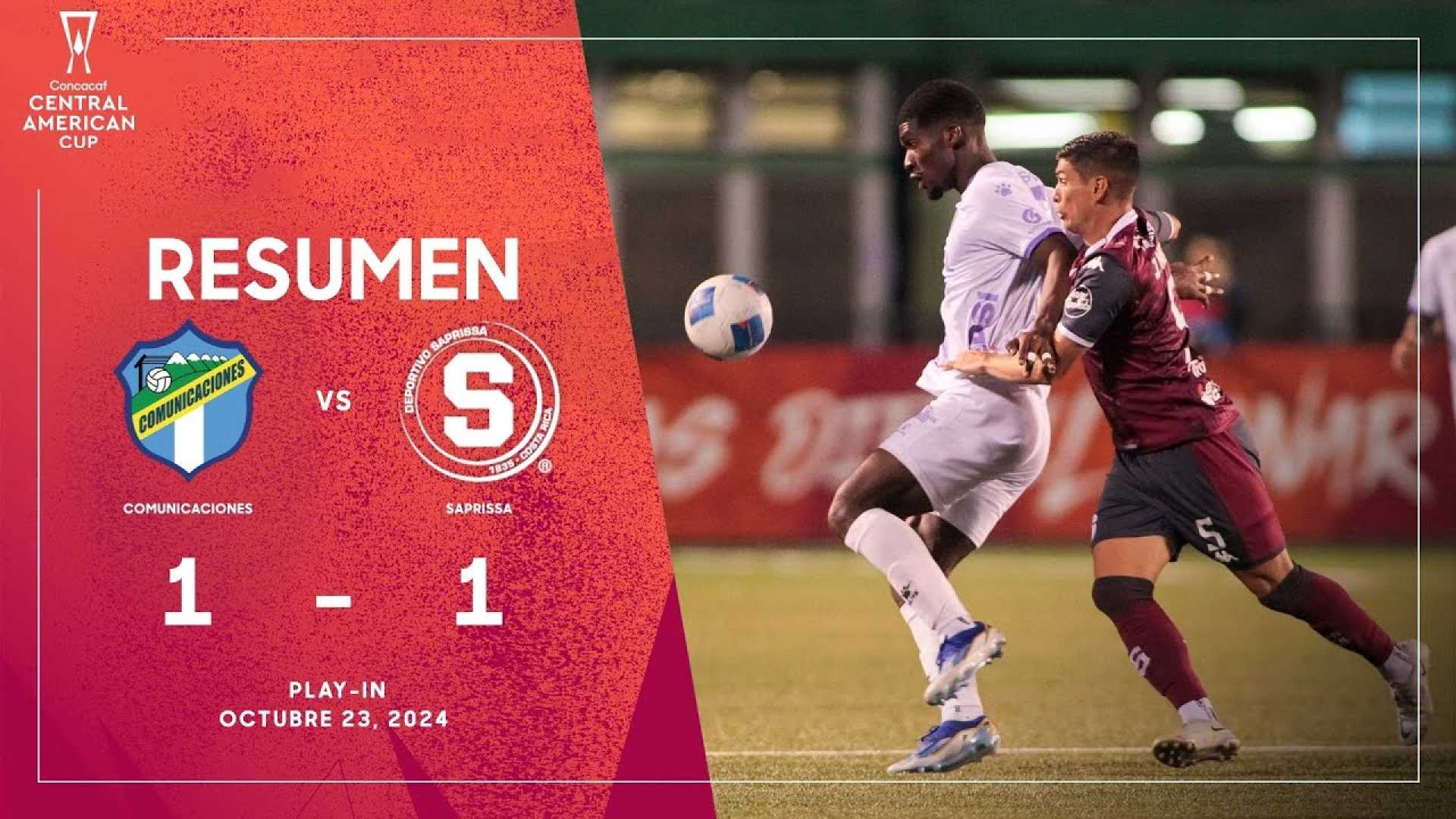 Saprissa Vs Comunicaciones Copa Centroamericana