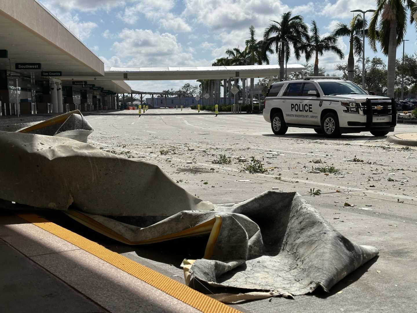 Sarasota Bradenton International Airport Damage Hurricane Milton