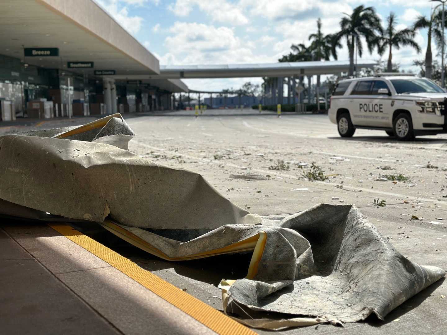 Sarasota Bradenton International Airport Hurricane Milton Damage