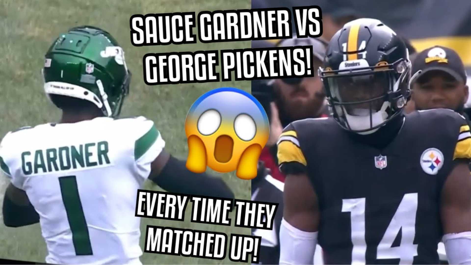 Sauce Gardner George Pickens Matchup