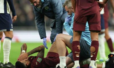 Savinho Injured Manchester City Tottenham League Cup