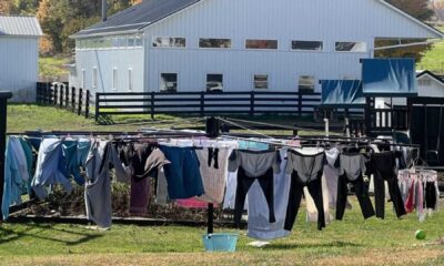 Scott Presler With Amish Community Members