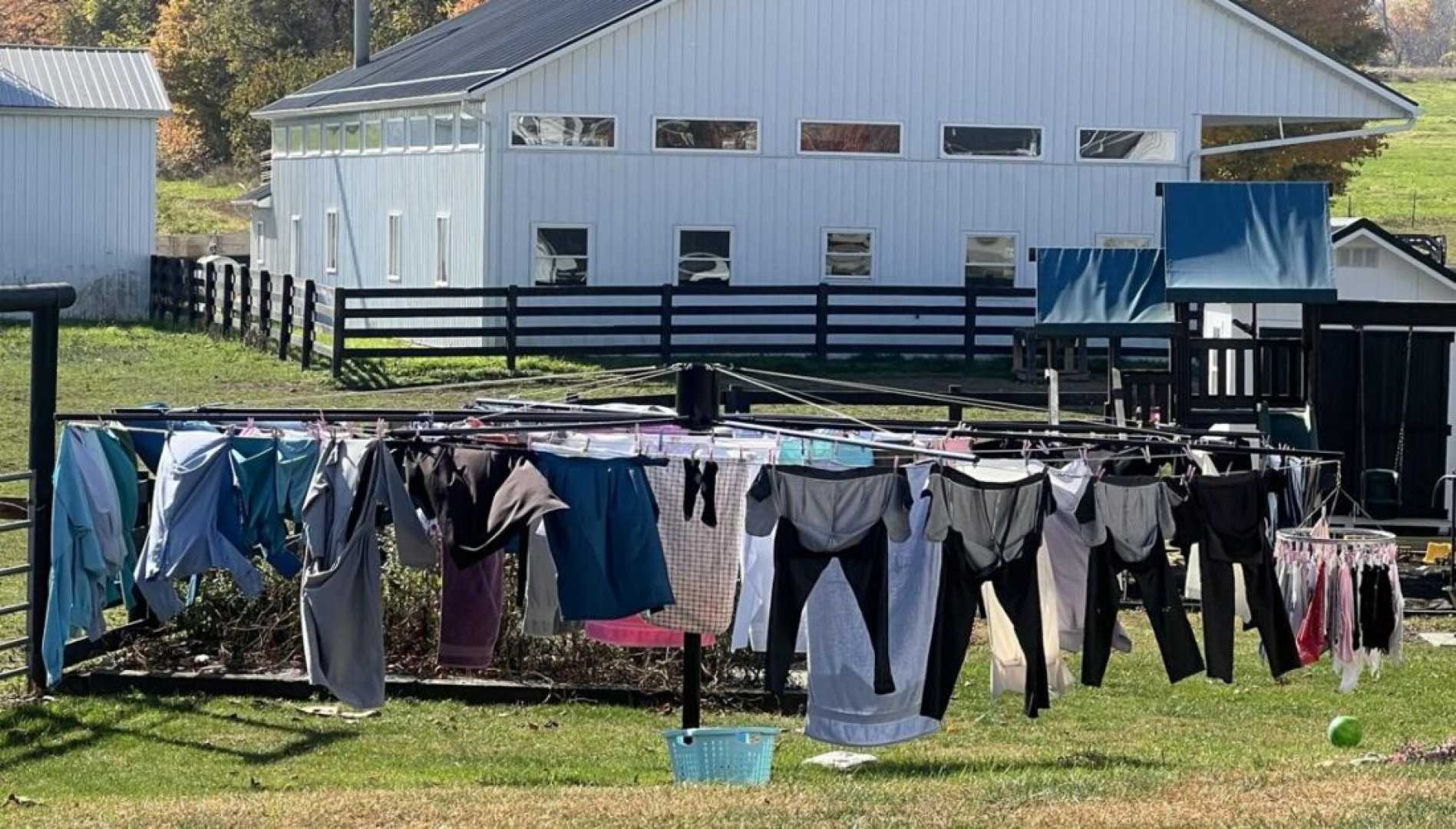 Scott Presler With Amish Community Members