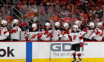 Seamus Casey New Jersey Devils Goal Celebration