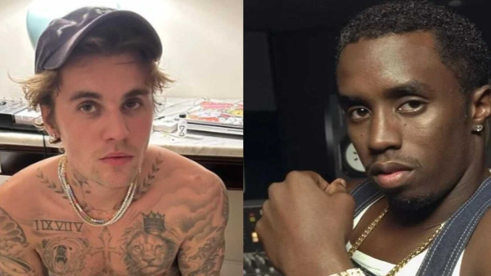 Sean Diddy Combs And Justin Bieber