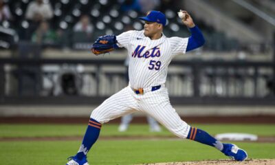 Sean Manaea Pitching For The New York Mets