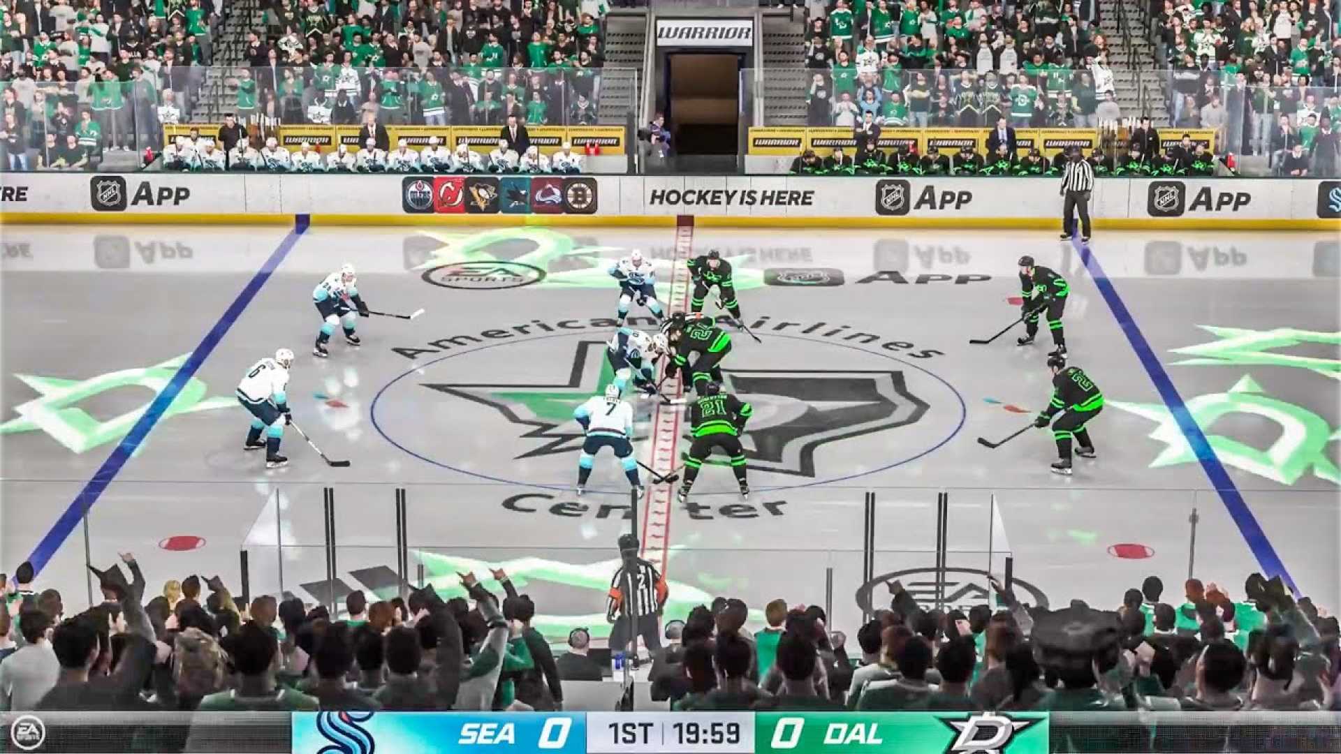 Seattle Kraken Vs Dallas Stars Hockey Game