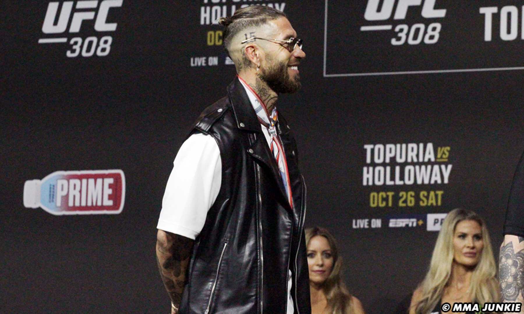 Sergio Ramos At Ufc 308 Weigh In