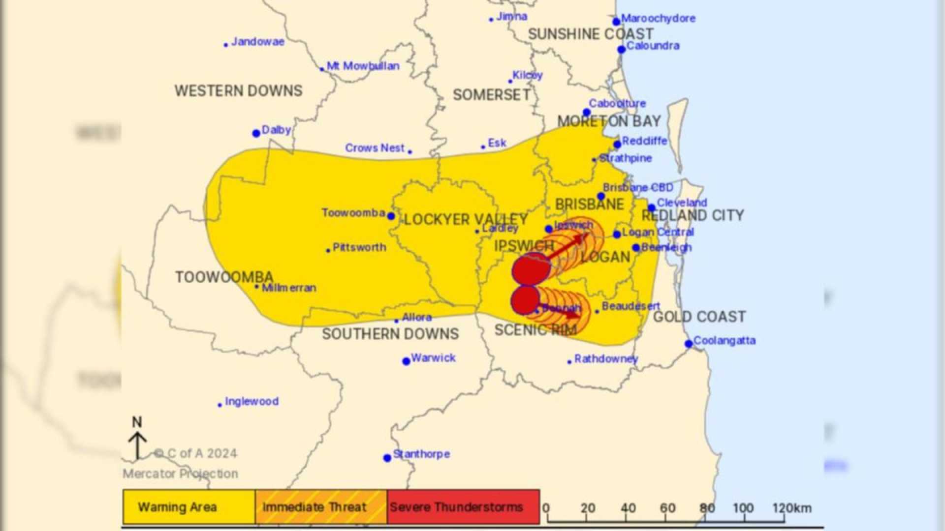 Severe Thunderstorms Queensland