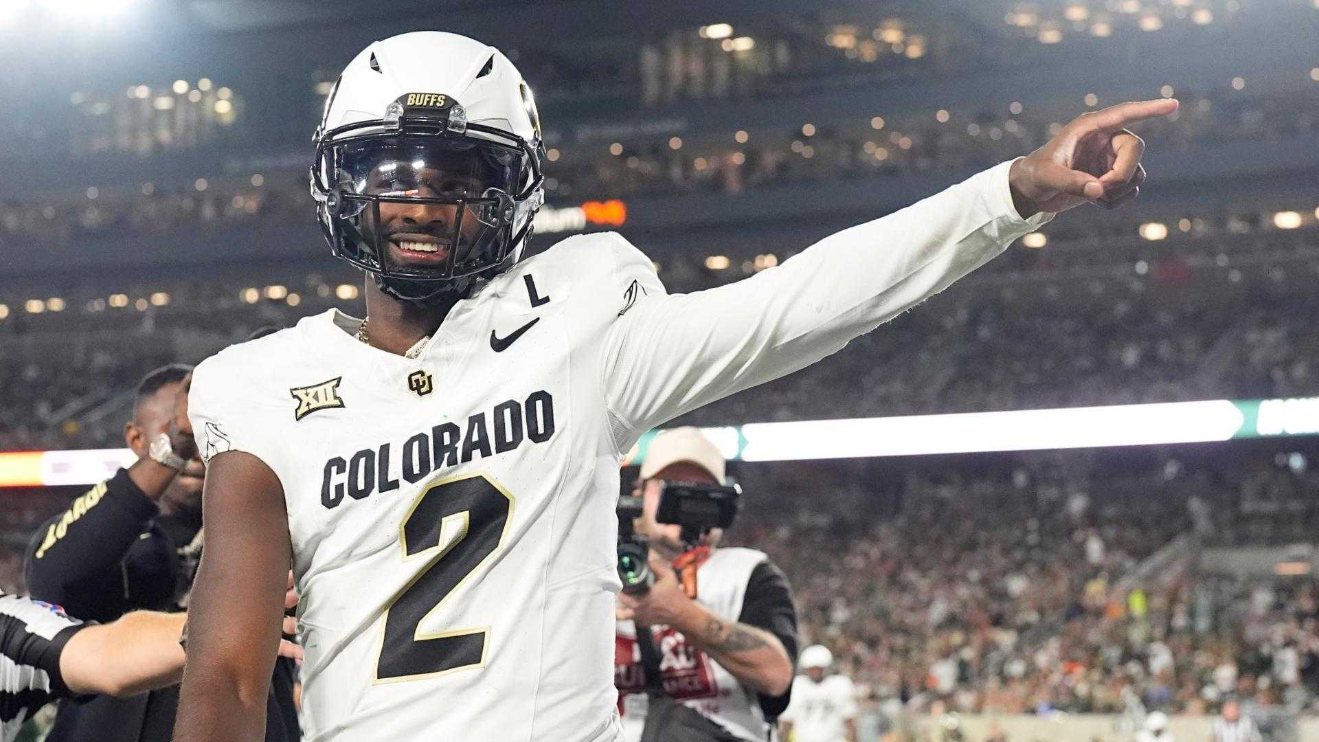 Shedeur Sanders Colorado Buffaloes Quarterback Stats