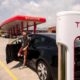 Sheetz Gas Station And Tesla Charging Station