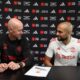 Sofyan Amrabat And Erik Ten Hag