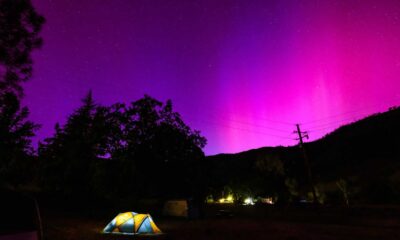 Solar Storm Auroras