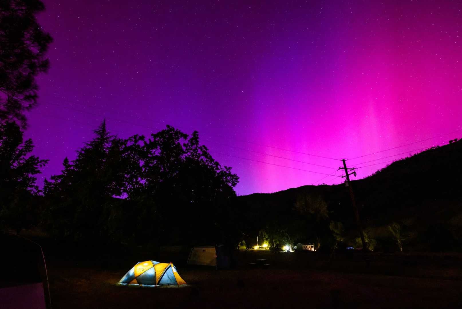 Solar Storm Auroras