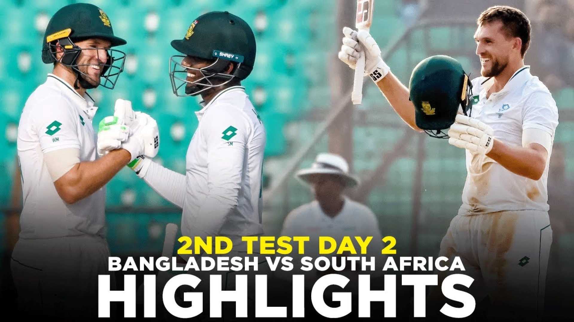 South Africa Vs Bangladesh 2nd Test Cricket Match