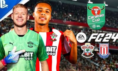 Southampton Vs Stoke City Carabao Cup Match