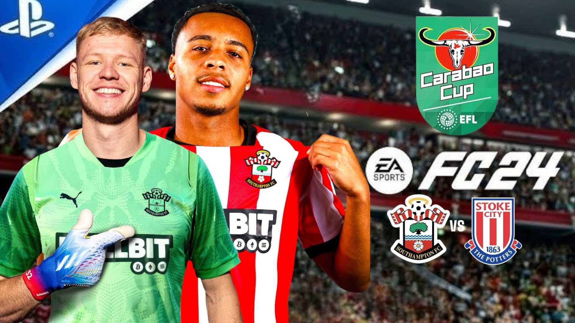 Southampton Vs Stoke City Carabao Cup Match