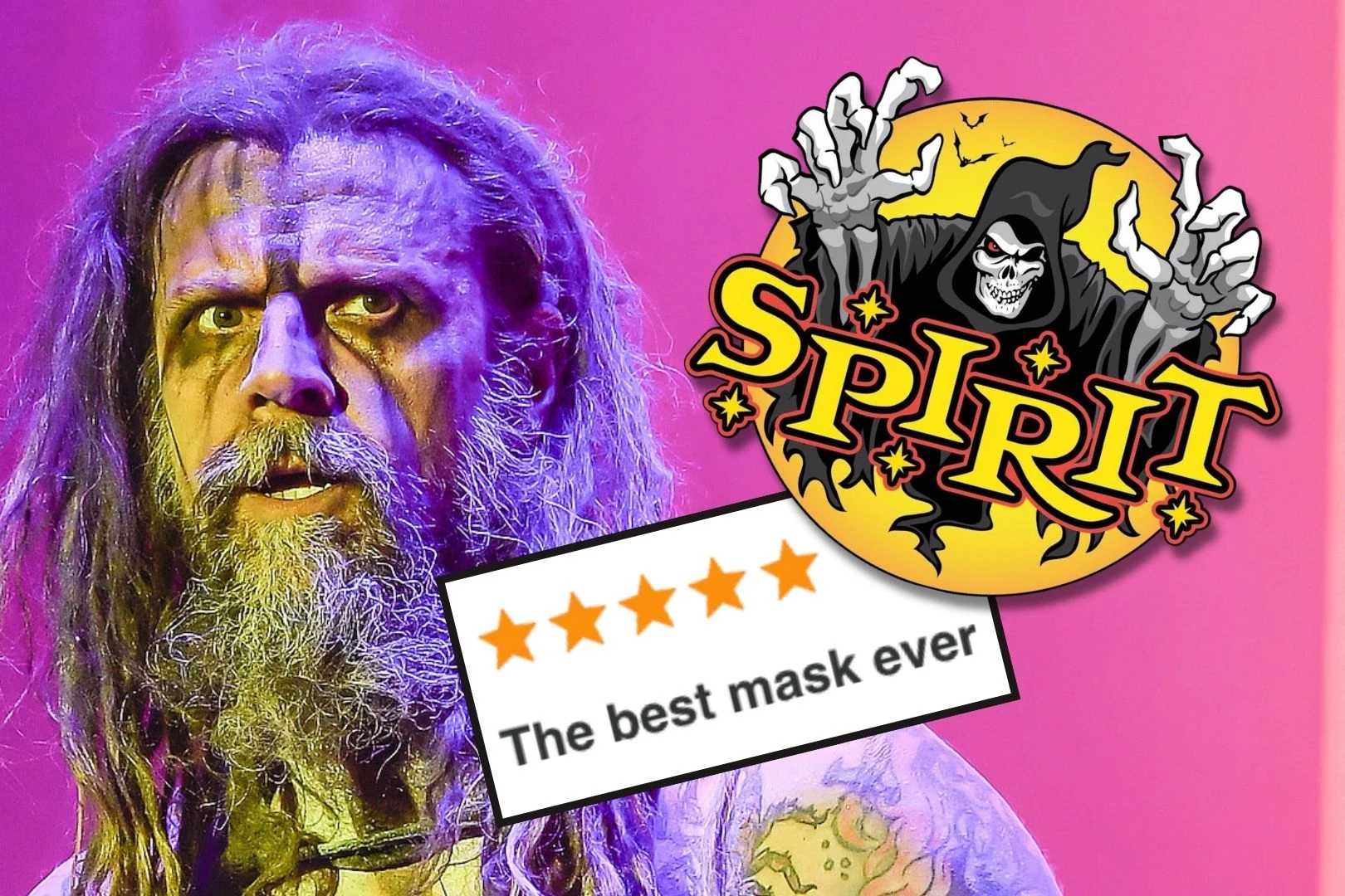 Spirit Halloween Rob Zombie Mask