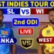 Sri Lanka Vs West Indies Cricket Match