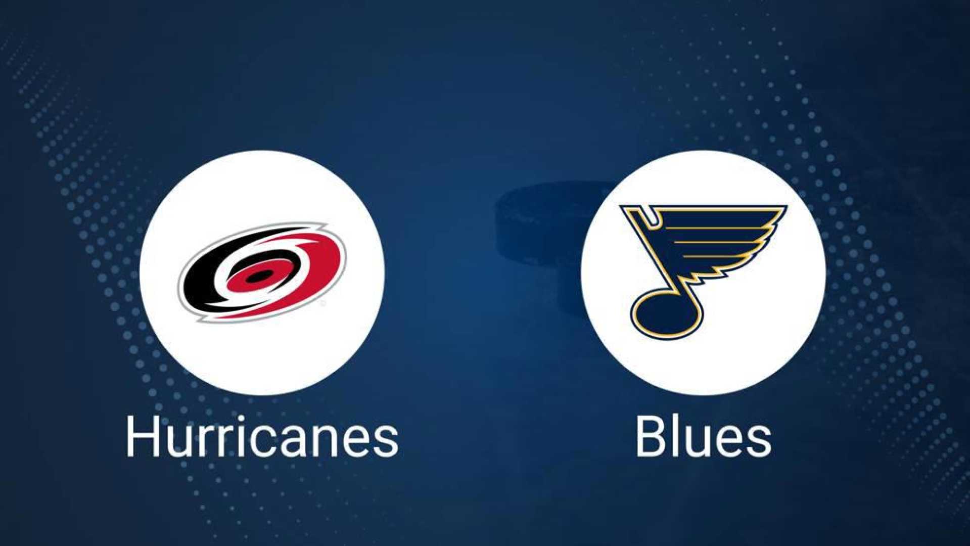 St. Louis Blues Vs Carolina Hurricanes 2024